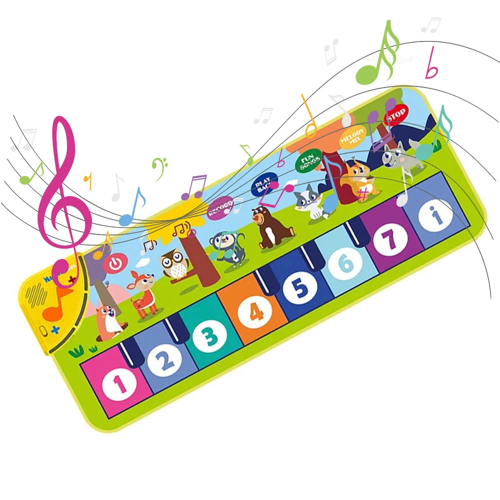 Musical Mat for Kids – Interactive Floor Piano with Lights and Melodies
