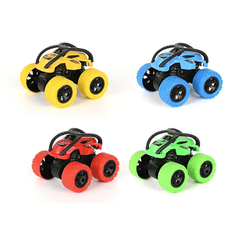 Heavy Duty 4 Wheel Inertia Stunt Car - Kids (Buy 1 Get 2 or Buy 1 Get 4)