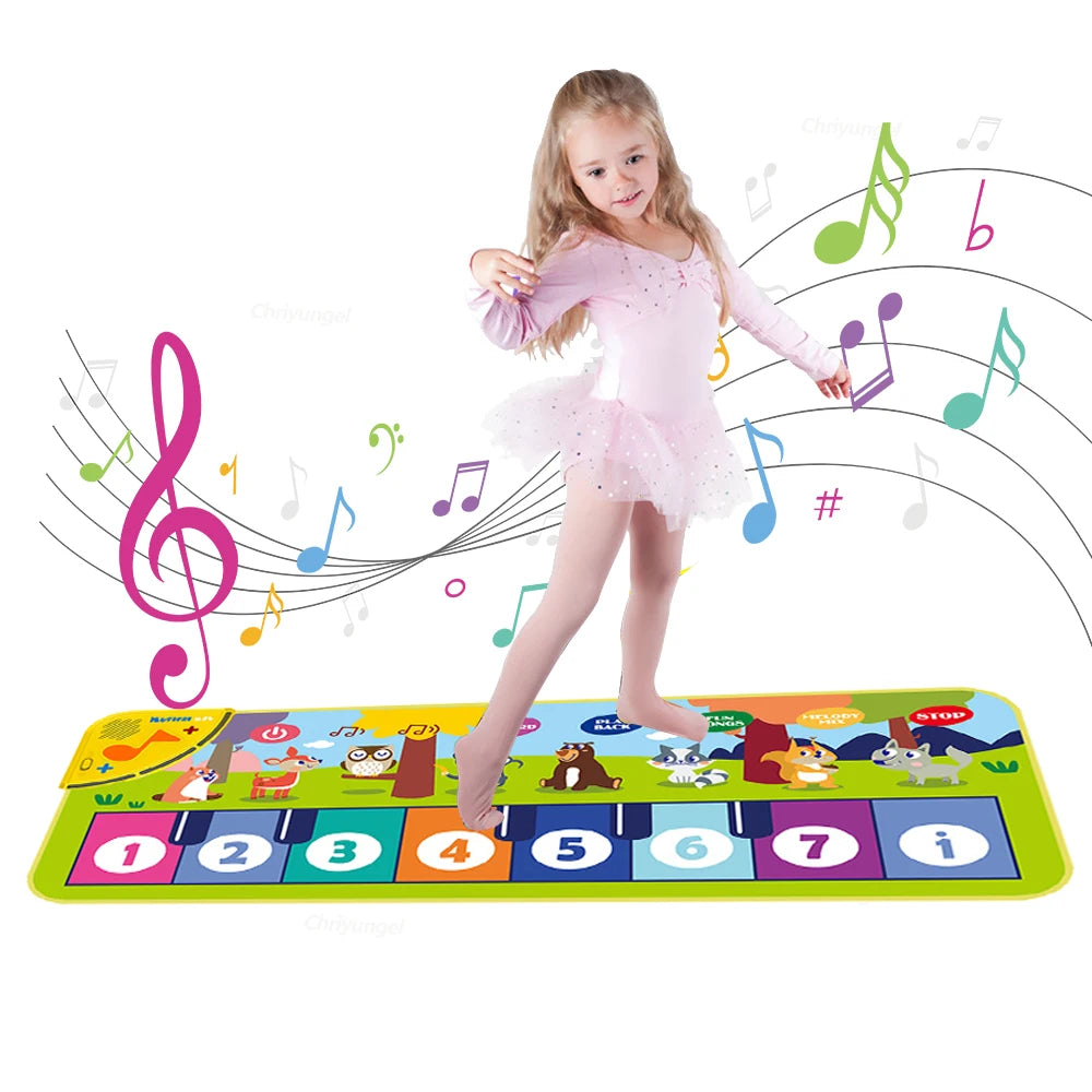 Musical Mat for Kids – Interactive Floor Piano with Lights and Melodies
