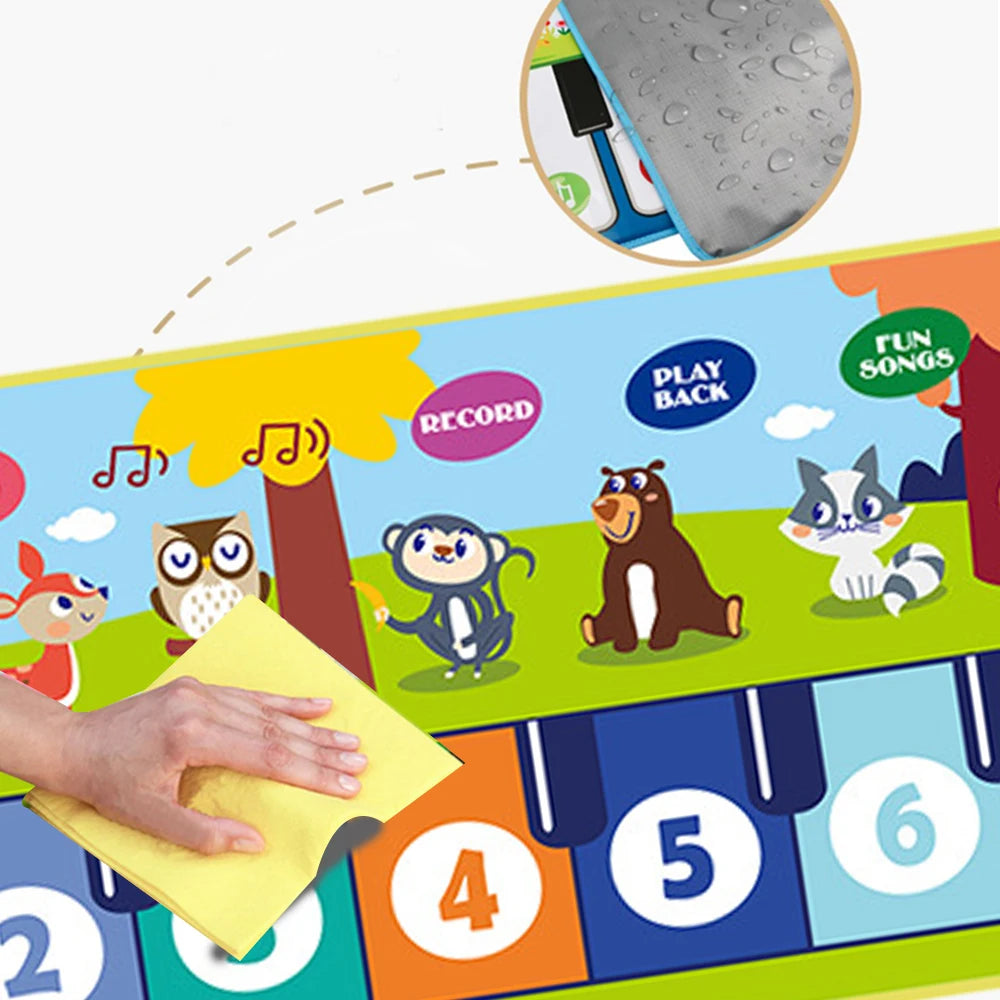 Musical Mat for Kids – Interactive Floor Piano with Lights and Melodies