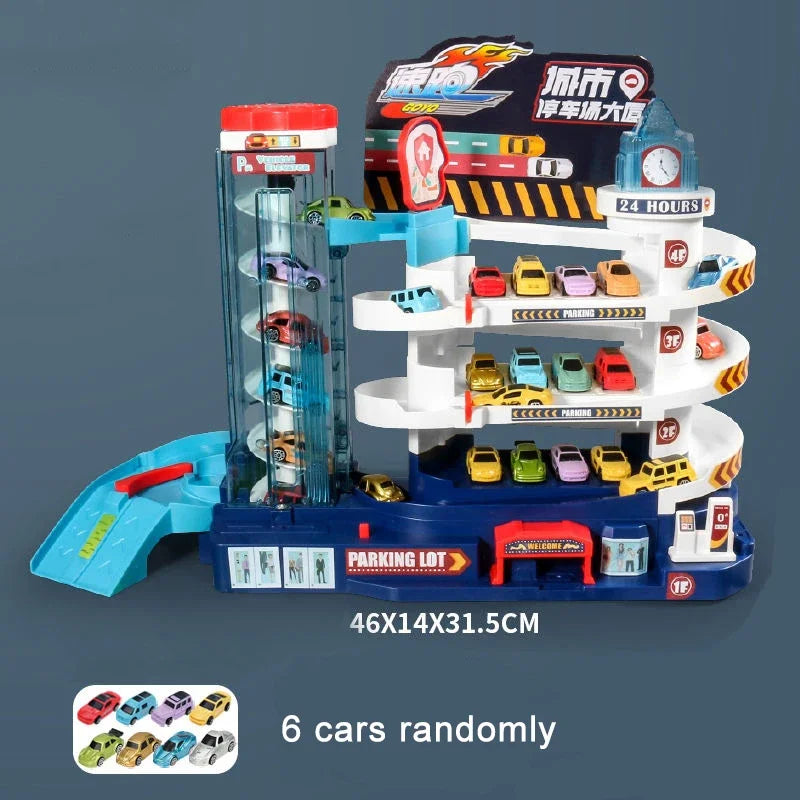 Track and toy cars - Non-electric children's model