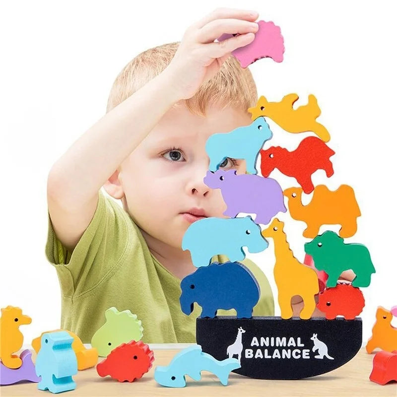 Wooden Balance Blocks - Children's Toy