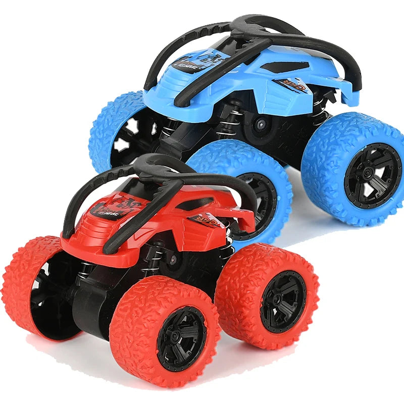 Heavy Duty 4 Wheel Inertia Stunt Car - Kids (Buy 1 Get 2 or Buy 1 Get 4)