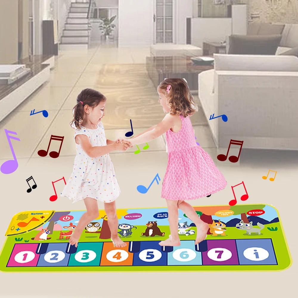 Musical Mat for Kids – Interactive Floor Piano with Lights and Melodies