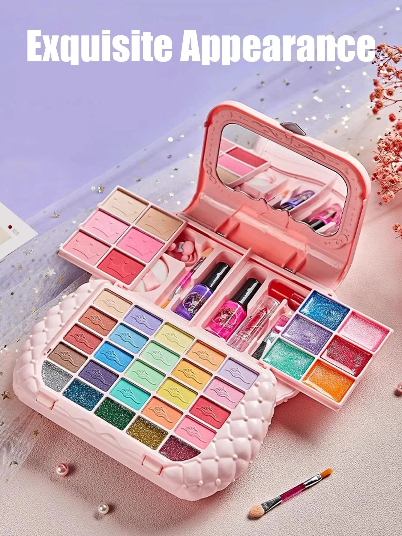 Play Makeup Kit – Washable, Non-Toxic Cosmetics