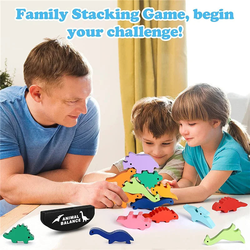 Wooden Balance Blocks - Children's Toy