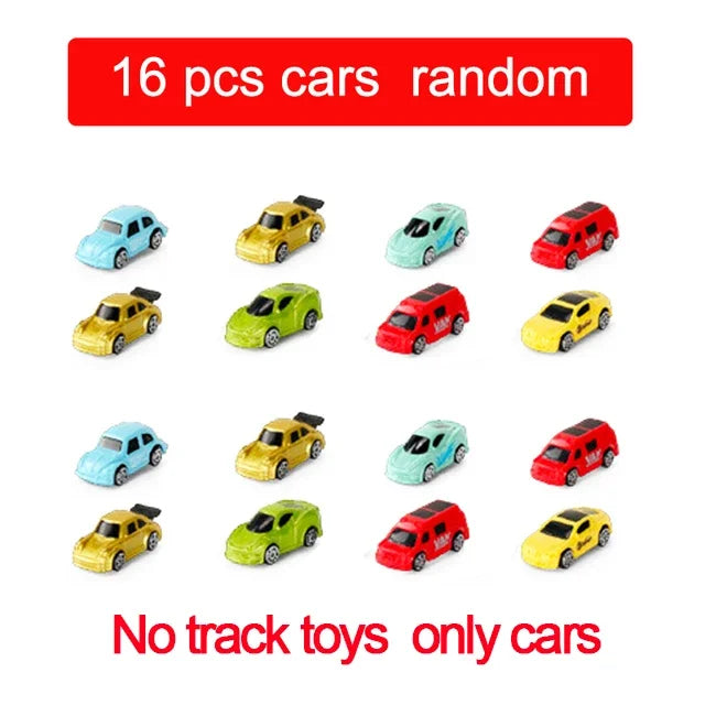 Track and toy cars - Non-electric children's model