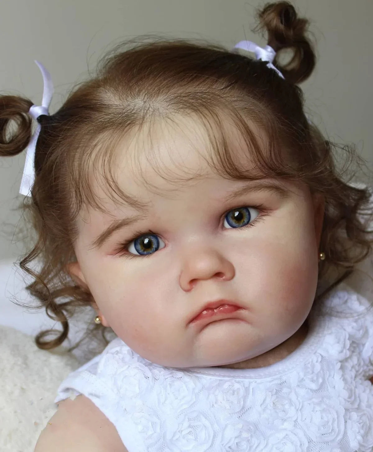 Realistic silicone baby doll 60cm and 1.6kg - age 3 months