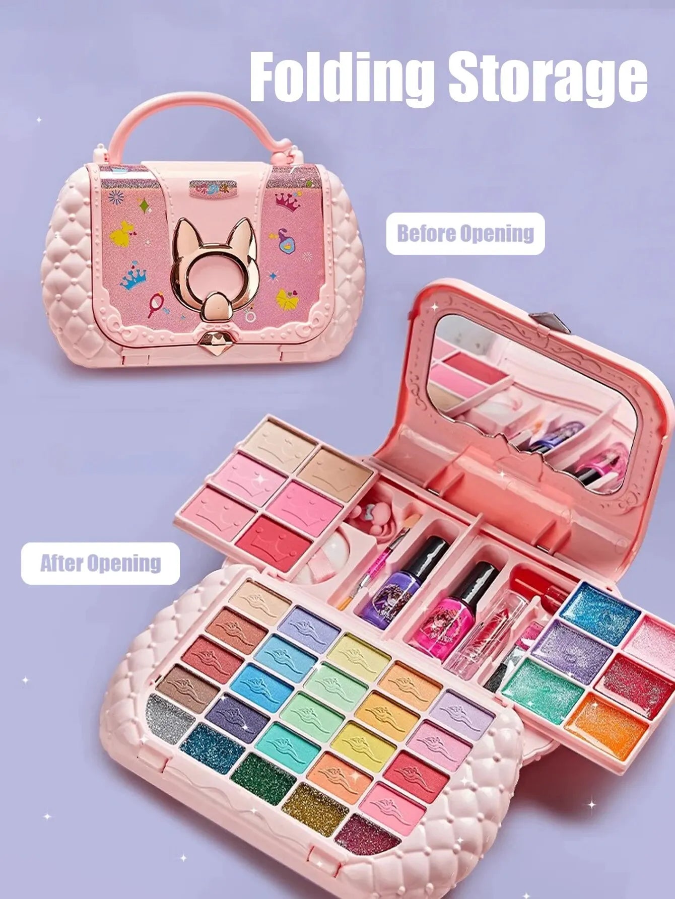 Play Makeup Kit – Washable, Non-Toxic Cosmetics