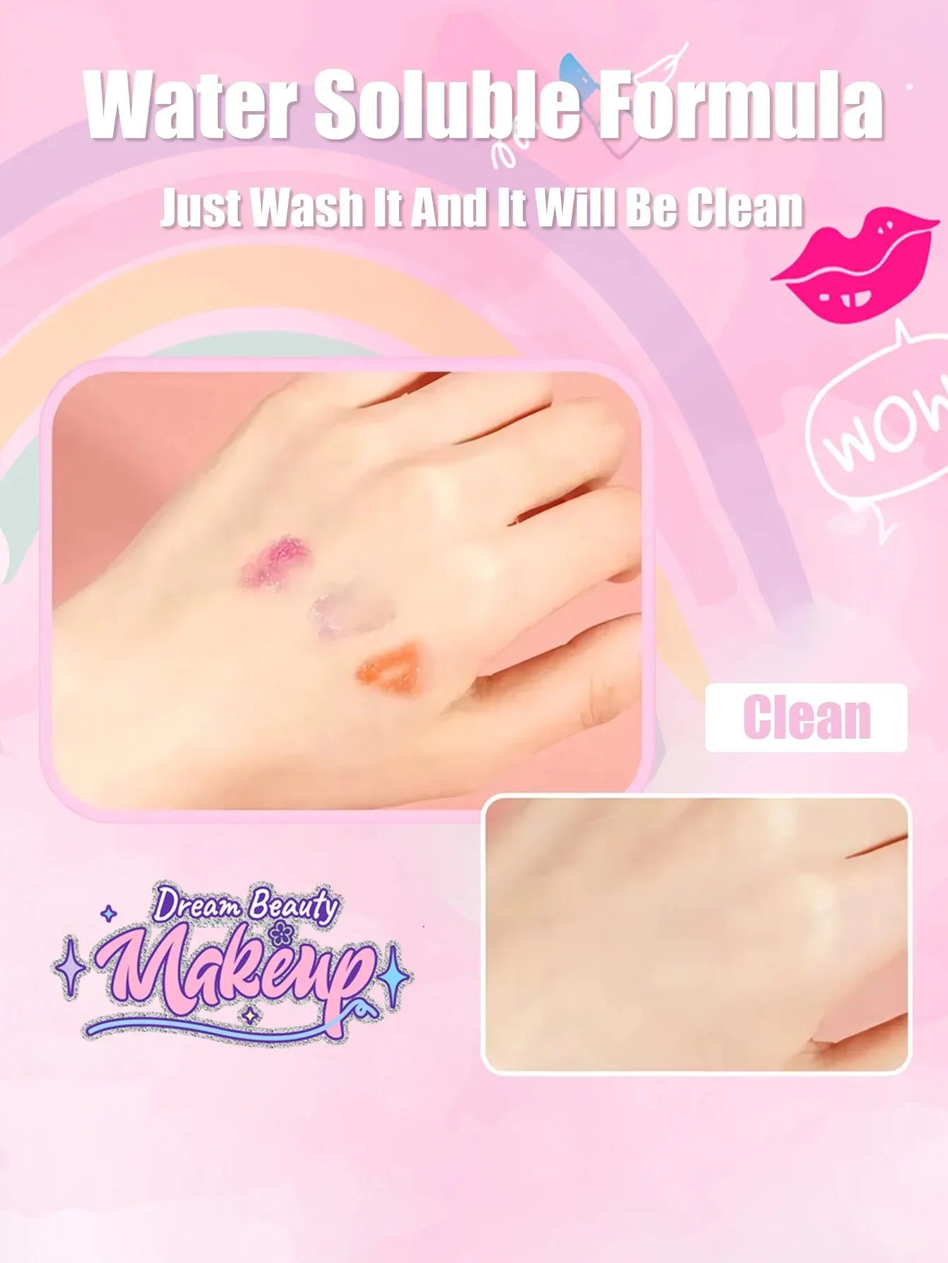 Play Makeup Kit – Washable, Non-Toxic Cosmetics