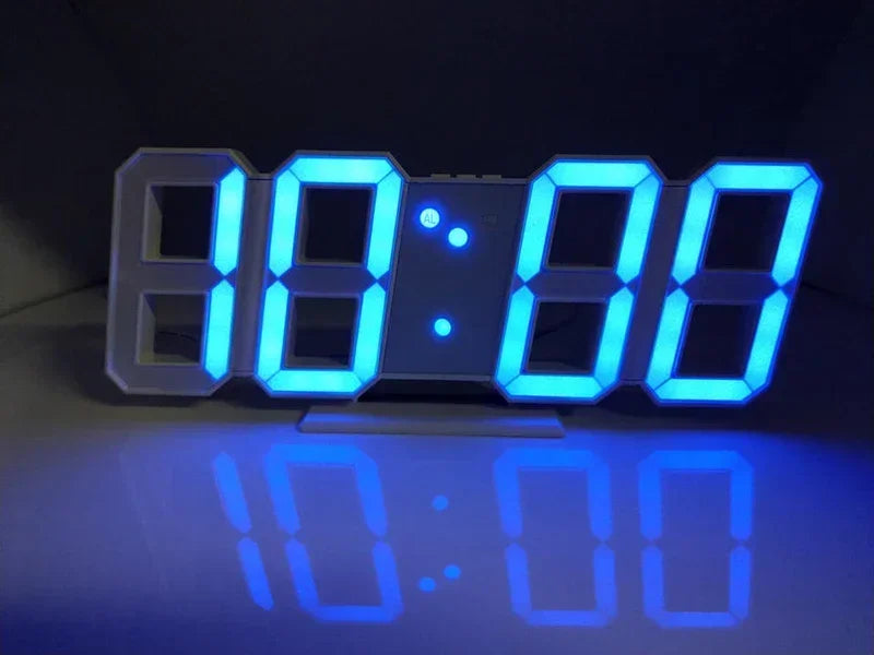 3D LED decorative clock